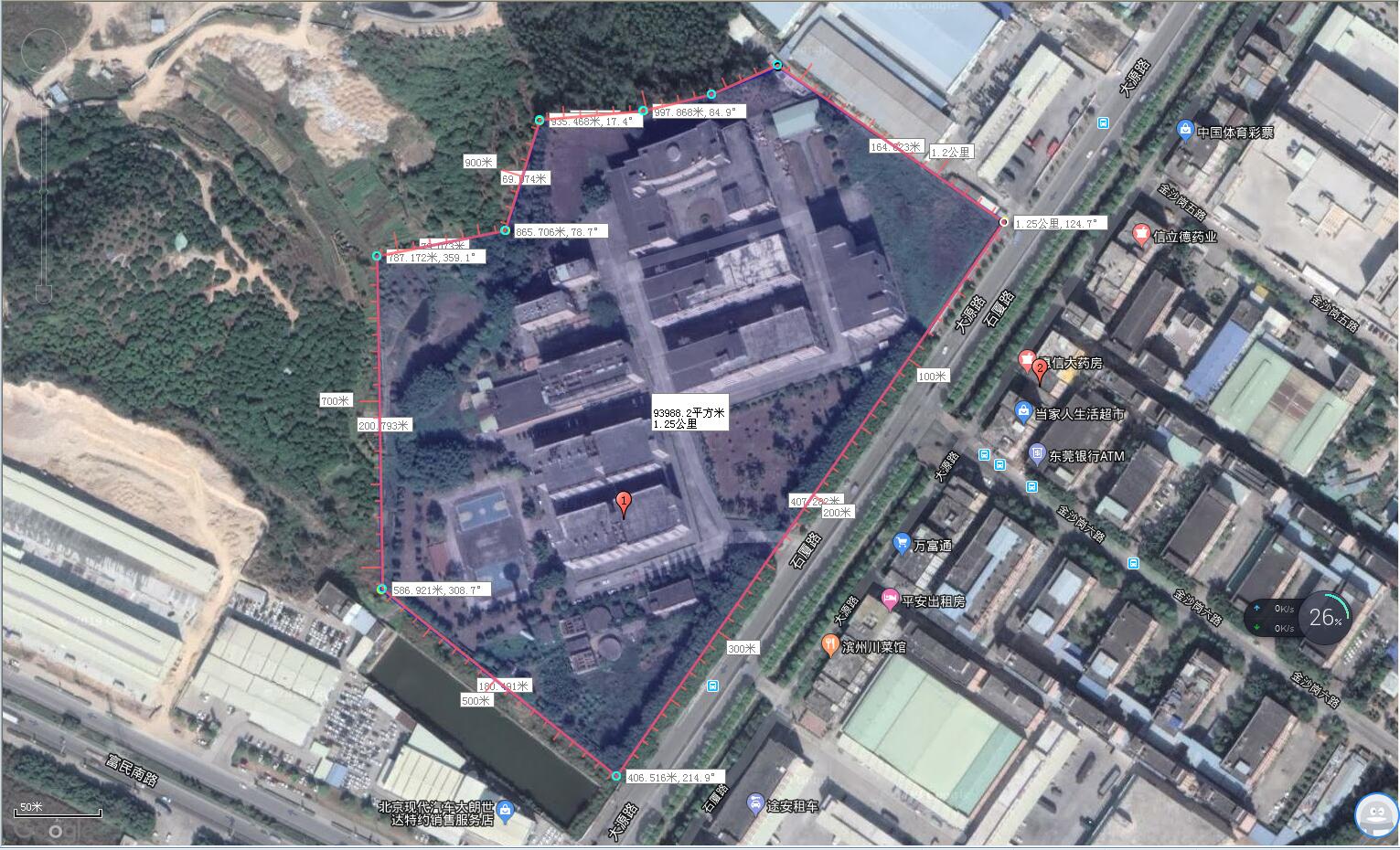 东莞清溪镇占地8500平米建筑15800平米国有红本东莞厂房出售